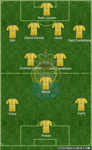U.D. Las Palmas S.A.D. Formation 2015
