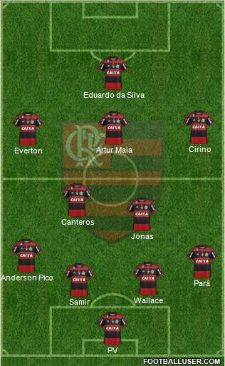 CR Flamengo Formation 2015