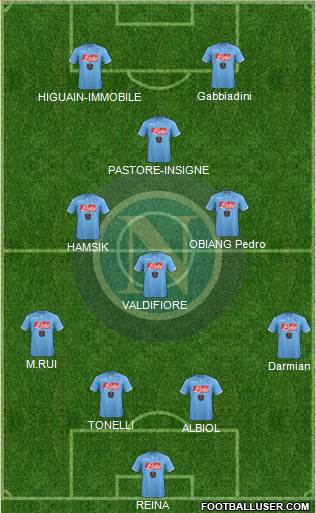 Napoli Formation 2015