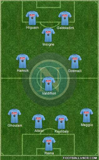 Napoli Formation 2015