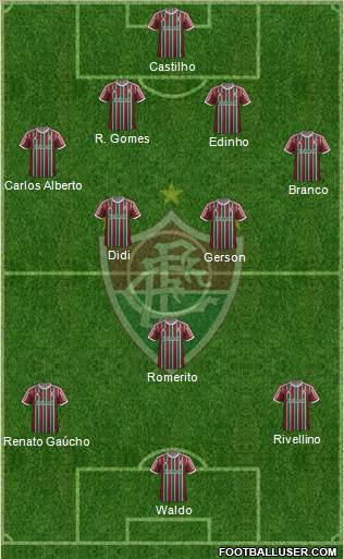 Fluminense FC Formation 2015