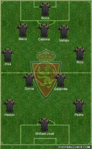 R. Zaragoza S.A.D. Formation 2015