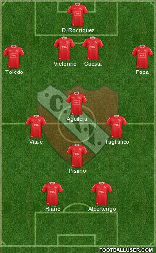 Independiente Formation 2015