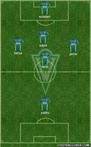 CD Santiago Wanderers S.A.D.P. Formation 2015