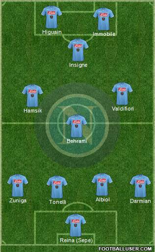 Napoli Formation 2015