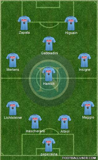 Napoli Formation 2015