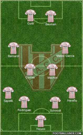 Instituto de Córdoba Formation 2015