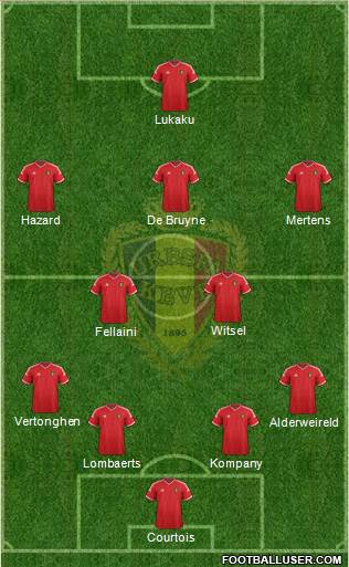 Belgium Formation 2015