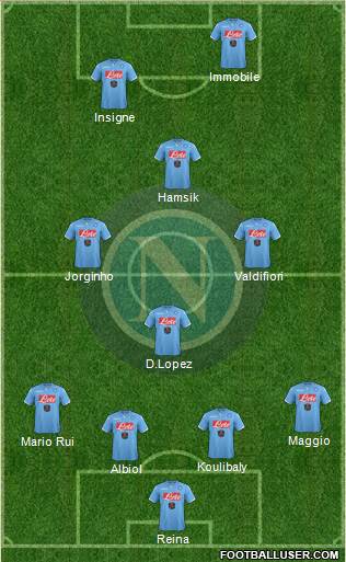 Napoli Formation 2015