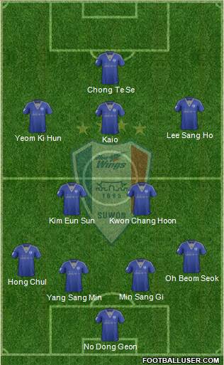 Suwon Samsung Blue Wings Formation 2015