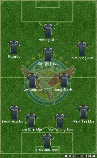 Seongnam Ilhwa Chunma Formation 2015