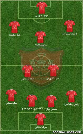 Persepolis Tehran Formation 2015