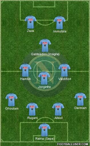 Napoli Formation 2015
