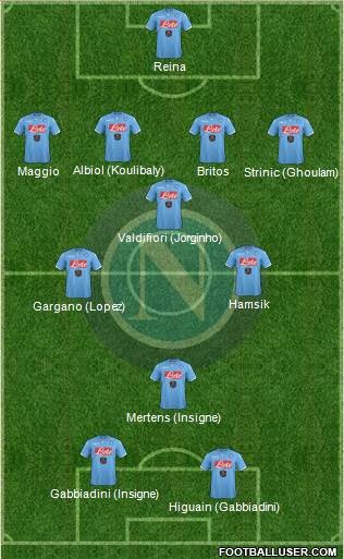Napoli Formation 2015