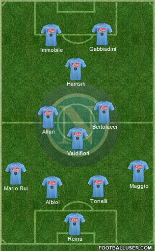 Napoli Formation 2015