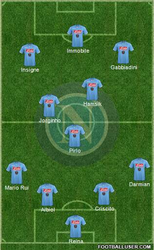 Napoli Formation 2015