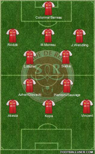 Stade de Reims Formation 2015