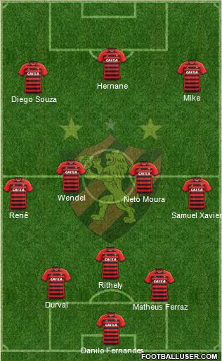 Sport C Recife Formation 2015