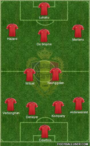 Belgium Formation 2015