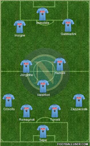 Napoli Formation 2015
