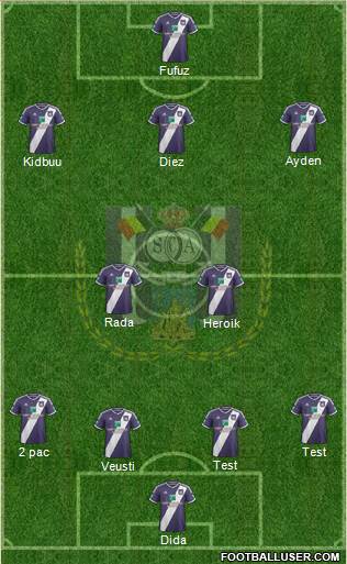 RSC Anderlecht Formation 2015
