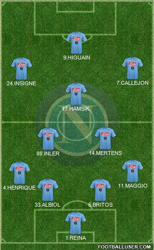 Napoli Formation 2015