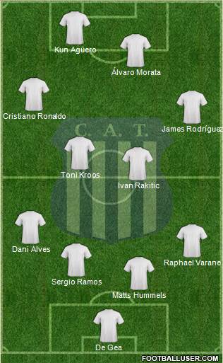 Talleres de Córdoba Formation 2015