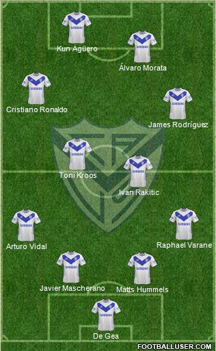 Vélez Sarsfield Formation 2015