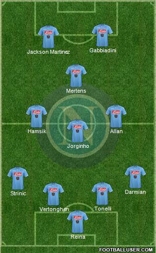 Napoli Formation 2015