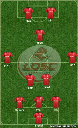 LOSC Lille Métropole Formation 2015