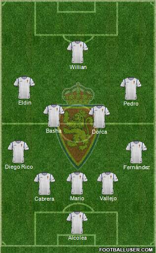 R. Zaragoza S.A.D. Formation 2015
