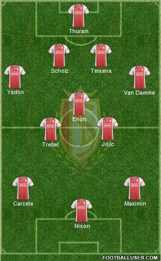 R Standard de Liège Formation 2015