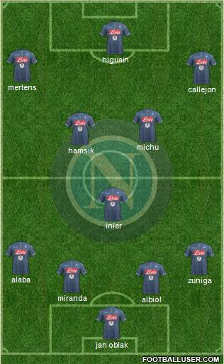 Napoli Formation 2015