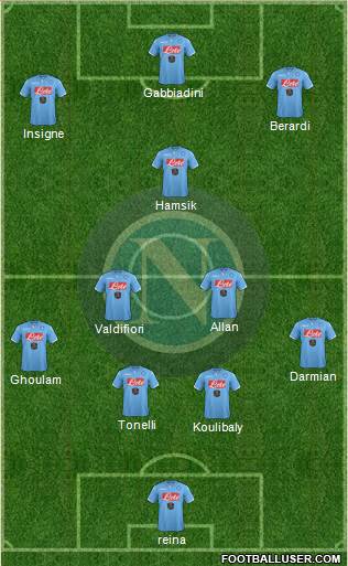 Napoli Formation 2015