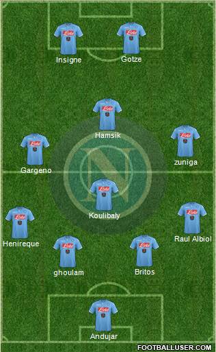 Napoli Formation 2015