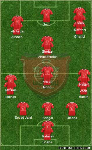 Persepolis Tehran Formation 2015