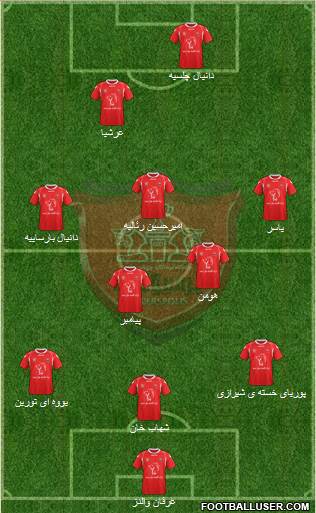 Persepolis Tehran Formation 2015