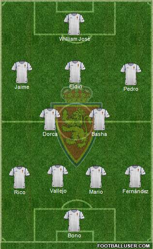 R. Zaragoza S.A.D. Formation 2015