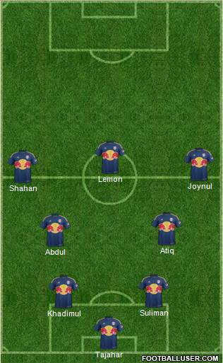 New York Red Bulls Formation 2015