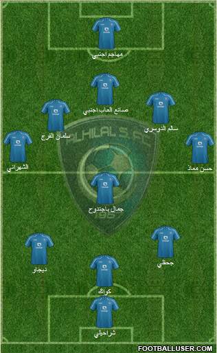 Al-Hilal (KSA) Formation 2015