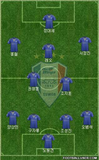 Suwon Samsung Blue Wings Formation 2015