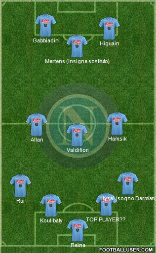Napoli Formation 2015