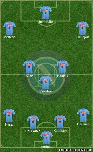 Napoli Formation 2015