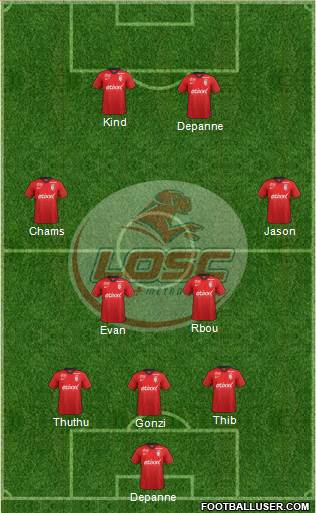 LOSC Lille Métropole Formation 2015