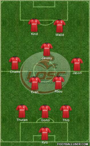 LOSC Lille Métropole Formation 2015