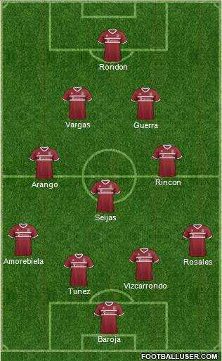 Northampton Town Formation 2015
