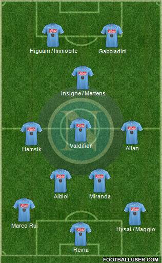 Napoli Formation 2015
