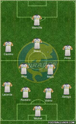Club Dorados de Sinaloa Formation 2015