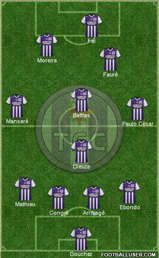 Toulouse Football Club Formation 2015