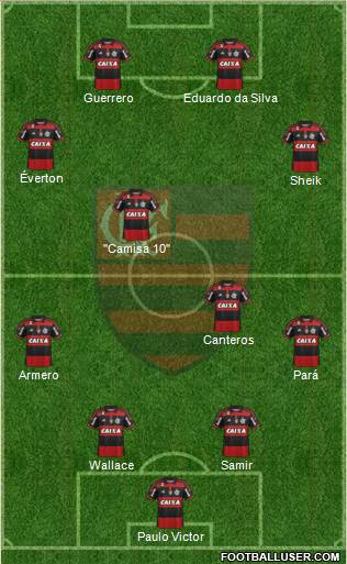 CR Flamengo Formation 2015